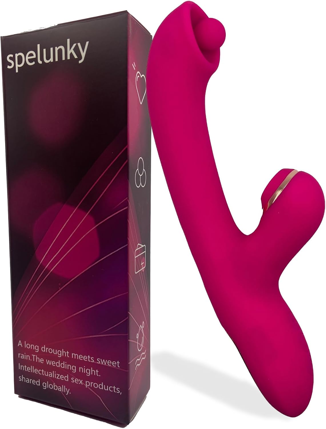 [先っちょの球が動く新モデル！] バイブ 女性用 初心者向け 電マ ローター 7種強力振動＋７種強力クリ吸引＋10種類Gスポ玉動作 バイブレーター 二点同時責め USB充電式 初心者 全身防水 強力 中イキ開発