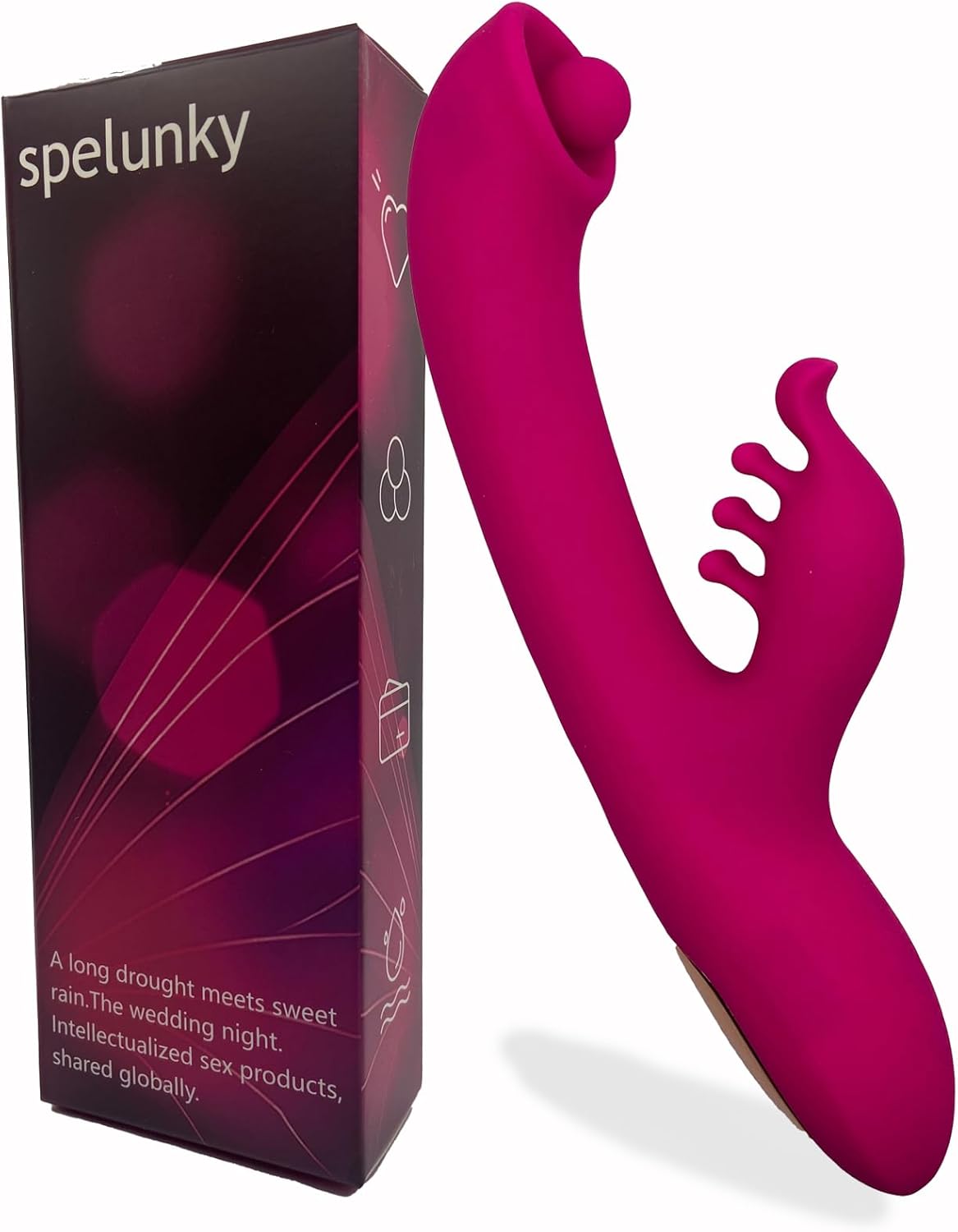 [先っちょの球が動く新モデル！] バイブ 女性用 初心者向け 電マ ローター 7種強力振動＋7種強力クリ責め＋10種類Gスポ玉動作動作バイブレーター 二点同時責め USB充電式 初心者 全身防水 強力 中イキ開発, Pink